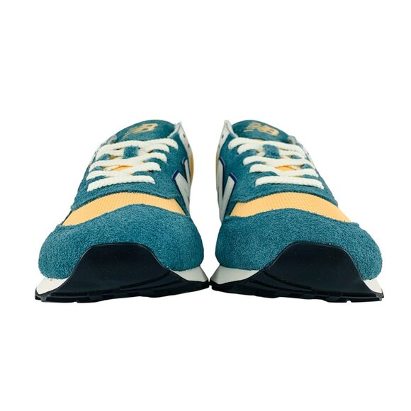 New Balance 574 Green Orange Men\'s Shoes Casual Sneakers U574GPB main image 7